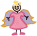 C1: Lt. Purple&#13;&#10;C2: Dk. Yellow&#13;&#10;C3: Flesh&#13;&#10;C4: Black&#13;&#10;C5: Yellow&#13;&#10;C6: Dk. Pink&#13;&#10;C7: Outline (Apply Foam)&#13;&#10;C8: Pink&#13;&#10;C9: Dk. Pink