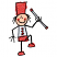 C1: Face---Shrimp(Isacord 40 #1258)&#13;&#10;C2: Chest---Ice Cap(Isacord 40 #1074)&#13;&#10;C3: Hat Feet & Shorts---Wildfire(Isacord 40 #1147)&#13;&#10;C4: Outline---Black(Isacord 40 #1234)
