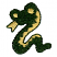 C1: Face & Back---Light Brass(Isacord 40 #1067)&#13;&#10;C2: Body & Head---Backyard Green(Isacord 40 #1175)
