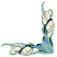 C1: Dark Leaves---Evergreen(Isacord 40 #1208)&#13;&#10;C2: Background---Celestial(Isacord 40 #1028)&#13;&#10;C3: Leaves---Pear(Isacord 40 #1049)&#13;&#10;C4: Lilies---Muslin(Isacord 40 #1082)&#13;&#10;C5: Shading---Vanilla(Isacord 40 #1022)&#13;&#10;C6: D