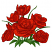 C1: Leaves---Lima Bean(Isacord 40 #1177)&#13;&#10;C2: Leaves---Grasshopper(Isacord 40 #1176)&#13;&#10;C3: Roses---Poppy(Isacord 40 #1037)&#13;&#10;C4: Shading---Cherry(Isacord 40 #1169)&#13;&#10;C5: Outlines---Cranberry(Isacord 40 #1035)