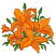 C1: Leaves---Lima Bean(Isacord 40 #1177)&#13;&#10;C2: Outlines---Grasshopper(Isacord 40 #1176)&#13;&#10;C3: Flowers---Spanish Gold(Isacord 40 #1065)&#13;&#10;C4: Shading---Tangerine(Isacord 40 #1078)&#13;&#10;C5: Outlines---Brick(Isacord 40 #1181)&#13;&#1