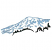 C1: Mountain---Spearmint(Isacord 40 #1204)&#13;&#10;C2: Trees---Green(Isacord 40 #1503)