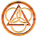 C1: Ring & Triangle---Candlelight(Isacord 40 #1137)&#13;&#10;C2: Three Rings & Outer Ring---Lemon(Isacord 40 #1167)