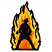 C1: Flame---Canary(Isacord 40 #1124)&#13;&#10;C2: Flame---Pumpkin(Isacord 40 #1168)&#13;&#10;C3: Flame---Red Pepper(Isacord 40 #1078)&#13;&#10;C4: Outline---Black(Isacord 40 #1234)