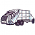 C1: Chrome---Silver Metallic(Yenmet/ Isamet #7009)&#13;&#10;C2: Tires---Charcoal(Isacord 40 #1234)&#13;&#10;C3: Truck---White(Isacord 40 #1002)&#13;&#10;C4: Shading---River Mist(Isacord 40 #1248)&#13;&#10;C5: Outline---Black(Isacord 40 #1234)