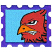 C1: Background---Alexis Blue(Isacord 40 #1252)&#13;&#10;C2: Eyes & Mouth---White(Isacord 40 #1002)&#13;&#10;C3: Beak---Pumpkin(Isacord 40 #1168)&#13;&#10;C4: Head---Terra Cotta(Isacord 40 #1081)&#13;&#10;C5: Outline---Black(Isacord 40 #1234)&#13;&#10;C6: