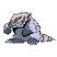 C1: Stripes---Parchment(Isacord 40 #1066)&#13;&#10;C2: Badger---Mystik Grey(Isacord 40 #1218)&#13;&#10;C3: Badger Shadow---Whale(Isacord 40 #1041)&#13;&#10;C4: Eye, Teeth & Nails---White(Isacord 40 #1002)&#13;&#10;C5: Outline Badger---Black(Isacord 40 #12