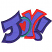 C1: Outline---Geranium(Isacord 40 #1039)&#13;&#10;C2: Tackdown---Geranium(Isacord 40 #1039)&#13;&#10;C3: "Y" Outline & Heart---Geranium(Isacord 40 #1039)&#13;&#10;C4: "J" Outline---Royal Blue(Isacord 40 #1535)&#13;&#10;C5: "O" Outline---Green(Isacord 40 #