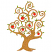 C1: Apples---Poinsettia(Isacord 40 #1147)&#13;&#10;C2: Leaves---Lima Bean(Isacord 40 #1177)&#13;&#10;C3: Tree---Pecan(Isacord 40 #1128)