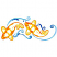 C1: Koi---Sunset - neon(Isacord 40 #1238)&#13;&#10;C2: Koi---Tangerine(Isacord 40 #1078)&#13;&#10;C3: Water---Island Waters(Isacord 40 #1045)&#13;&#10;C4: Water---Light Mallard(Isacord 40 #1090)
