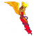 C1: Wings---Parchment(Isacord 40 #1066)&#13;&#10;C2: Shading---Honey Gold(Isacord 40 #1025)&#13;&#10;C3: Sun---Sun - neon(Isacord 40 #1187)&#13;&#10;C4: Highlights---Yellow Metallic(Yenmet/ Isamet #7007)&#13;&#10;C5: Skin---Old Gold(Isacord 40 #1055)&#13;