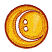C1: Button---Citrus(Isacord 40 #1187)&#13;&#10;C2: Shading---Gold(Isacord 40 #1185)&#13;&#10;C3: Moon---Silky White(Isacord 40 #1001)&#13;&#10;C4: Outlines---Autumn Leaf(Isacord 40 #1126)&#13;&#10;C5: Shimmer---Pearl / Iridescent(Yenmet/ Isamet #7021)