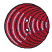 C1: Button Fill---Foliage Rose(Isacord 40 #1169)&#13;&#10;C2: Outline---Black(Isacord 40 #1234)&#13;&#10;C3: Highlights---White(Isacord 40 #1002)