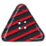C1: Stripe---Poinsettia(Isacord 40 #1147)&#13;&#10;C2: Stripe & Outline---Black(Isacord 40 #1234)&#13;&#10;C3: Highlights---White(Isacord 40 #1002)