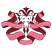 C1: Ribbon---Corsage(Isacord 40 #1016)&#13;&#10;C2: Ribbon & Outline---Red Metallic(Yenmet/ Isamet #7014)