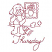 C1: One Color Design---Foliage Rose(Isacord 40 #1169)