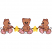 C1: White&#13;&#10;C2: Med. Gray&#13;&#10;C3: Dk. Tan&#13;&#10;C4: Dk. Brown&#13;&#10;C5: Blush&#13;&#10;C6: White&#13;&#10;C7: Med. Gray&#13;&#10;C8: Dk. Tan&#13;&#10;C9: Dk. Brown&#13;&#10;C10: Blush&#13;&#10;C11: White&#13;&#10;C12: Med. Gray&#13;&#10;