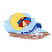 C1: Sky---Oxford(Isacord 40 #1222)&#13;&#10;C2: Sun---Yellow(Isacord 40 #1187)&#13;&#10;C3: Umbrella---Buttercup(Isacord 40 #1135)&#13;&#10;C4: Umbrella---Tropical Blue(Isacord 40 #1534)&#13;&#10;C5: Umbrella---Tangerine(Isacord 40 #1078)&#13;&#10;C6: Umb
