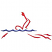C1: Waves---Nordic Blue(Isacord 40 #1076)&#13;&#10;C2: Water  & Body---Poinsettia(Isacord 40 #1147)