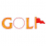 C1: Golf Ball---White(Isacord 40 #1002)&#13;&#10;C2: Letters---Candlelight(Isacord 40 #1137)&#13;&#10;C3: Flag & Outlines---Wildfire(Isacord 40 #1147)