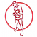 C1: Figure---Poinsettia(Isacord 40 #1147)&#13;&#10;C2: Circle---Spanish Tile(Isacord 40 #1020)