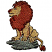 C1: Rock---Smoke(Isacord 40 #1219)&#13;&#10;C2: Rock Shading---Sterling(Isacord 40 #1011)&#13;&#10;C3: Body---Marsh(Isacord 40 #1209)&#13;&#10;C4: Mane, Tail & Shading---Golden Grain(Isacord 40 #1126)&#13;&#10;C5: Details & Outline---Black(Isacord 40 #123