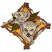 C1: Bkgrd---Goldenrod(Isacord 40 #1137)&#13;&#10;C2: Bkgrd Shading---Meringue(Isacord 40 #1017)&#13;&#10;C3: Wood---Muslin(Isacord 40 #1082)&#13;&#10;C4: Bark---Redwood(Isacord 40 #1057)&#13;&#10;C5: Vines---Kiwi(Isacord 40 #1104)&#13;&#10;C6: Leaves---Mo