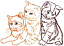 C1: Orange&#13;&#10;C2: Tan&#13;&#10;C3: Brown&#13;&#10;C4: Pink&#13;&#10;C5: Black&#13;&#10;C6: White