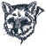 C1: Fox---Black(Isacord 40 #1234)