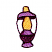 C1: Glass---Buttercup(Isacord 40 #1135)&#13;&#10;C2: Lantern---Frosted Plum(Isacord 40 #1080)&#13;&#10;C3: Shading---Dusty Grape(Isacord 40 #1255)&#13;&#10;C4: Outline---Dark Current(Isacord 40 #1192)