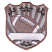 C1: Background---Tantone(Isacord 40 #1128)&#13;&#10;C2: Background---Wild Rice(Isacord 40 #1180)&#13;&#10;C3: Football---Taupe(Isacord 40 #1179)&#13;&#10;C4: Banner, Stripes, & Threads---Cream(Isacord 40 #1071)&#13;&#10;C5: Ball & Banner Outlines & Design