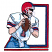 C1: Football---Rust(Isacord 40 #1058)&#13;&#10;C2: Skin---Shrimp Pink(Isacord 40 #1017)&#13;&#10;C3: Skin Shading---Fawn(Isacord 40 #1128)&#13;&#10;C4: Jersey---White(Isacord 40 #1002)&#13;&#10;C5: Pants---Tropical Blue(Isacord 40 #1534)&#13;&#10;C6: Helm
