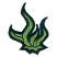 C1: Seaweed---Erin Green(Isacord 40 #1510)&#13;&#10;C2: Outline---Forest Green(Isacord 40 #1536)