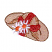 C1: Hat---Old Gold(Isacord 40 #1055)&#13;&#10;C2: Hat Shading---Autumn Leaf(Isacord 40 #1126)&#13;&#10;C3: Hat Band---Terra Cotta(Isacord 40 #1081)&#13;&#10;C4: Hat Outlines---Golden Grain(Isacord 40 #1126)&#13;&#10;C5: Hat Band Outlines---Poinsettia(Isac