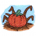 C1: Sky---River Mist(Isacord 40 #1248)&#13;&#10;C2: Vines---Honey Gold(Isacord 40 #1025)&#13;&#10;C3: Ground & Vines---Golden Grain(Isacord 40 #1126)&#13;&#10;C4: Pumpkin---Clay(Isacord 40 #1021)&#13;&#10;C5: Pumpkin Highlight---Apricot(Isacord 40 #1238)&