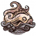 C1: Background---Champagne(Isacord 40 #1070)&#13;&#10;C2: Fish---Vanilla(Isacord 40 #1022)&#13;&#10;C3: Fish Shading---Parchment(Isacord 40 #1066)&#13;&#10;C4: Tail, Mouth & Fins---Old Gold(Isacord 40 #1055)&#13;&#10;C5: Tail, Mouth & Fins Shading---Tan(I