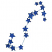 C1: Constellation Lines---River Mist(Isacord 40 #1248)&#13;&#10;C2: Stars---Crystal Blue(Isacord 40 #1249)