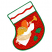 C1: Stocking Top & Angel Dress---Silky White(Isacord 40 #1001)&#13;&#10;C2: Stocking & Trim on Top---Poinsettia(Isacord 40 #1147)&#13;&#10;C3: Angel's Hair---Clay(Isacord 40 #1021)&#13;&#10;C4: Face, Hands, & Feet---Pink Clay(Isacord 40 #1019)&#13;&#10;C5