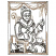 C1: Background & Chair---Pecan(Isacord 40 #1128)&#13;&#10;C2: Mrs. Claus---Pine Bark(Isacord 40 #1170)&#13;&#10;C3: Background & Chair---Pecan(Isacord 40 #1128)