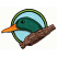C1: Background---Island Waters(Isacord 40 #1045)&#13;&#10;C2: Borderl---Erin Green(Isacord 40 #1510)&#13;&#10;C3: Eye & Shadow---Cobblestone(Isacord 40 #1219)&#13;&#10;C4: Beak---Goldenrod(Isacord 40 #1137)&#13;&#10;C5: Beak Shading---Tangerine(Isacord 40