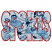 C1: Background, Skin & Uniforms---Glacier Green(Isacord 40 #1223)&#13;&#10;C2: Netting & Uniforms---Oxford(Isacord 40 #1222)&#13;&#10;C3: Skin & Belt---Skylight(Isacord 40 #1011)&#13;&#10;C4: Skin, Hair, Helmet & Jerseys---Celestial(Isacord 40 #1028)&#13;