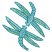 C1: Wings---Crystal Blue(Isacord 40 #1249)&#13;&#10;C2: Wings Highlights---Erin Green(Isacord 40 #1510)&#13;&#10;C3: Dragonfly Bodies---Jade(Isacord 40 #1046)&#13;&#10;C4: Outlines---Deep Aqua(Isacord 40 #1046)&#13;&#10;C5: Body Shimmers---Light Jade Meta