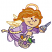 C1: Pins & Scissors---Sterling(Isacord 40 #1011)&#13;&#10;C2: Pin Cushion---Erin Green(Isacord 40 #1510)&#13;&#10;C3: Thread, Halo & Measuring Tape---Parchment(Isacord 40 #1066)&#13;&#10;C4: Wings---Vanilla(Isacord 40 #1022)&#13;&#10;C5: Wings Outline & H