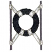 C1: Poles---Leadville(Isacord 40 #1220)&#13;&#10;C2: Tire---Charcoal(Isacord 40 #1234)&#13;&#10;C3: Tire Outlines---Whale(Isacord 40 #1041)&#13;&#10;C4: Ties---White(Isacord 40 #1002)&#13;&#10;C5: Ties Shading---Sterling(Isacord 40 #1011)&#13;&#10;C6: Tie