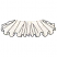 C1: Tree Skirt---White(Isacord 40 #1002)&#13;&#10;C2: Tree Skirt Shimmers---Pearl / Iridescent(Yenmet/ Isamet #7021)&#13;&#10;C3: Tree Skirt Outlines---Steel(Isacord 40 #1166)