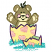 C1: Cheeks---Petal Pink(Isacord 40 #1225)&#13;&#10;C2: Paws, Tummy, Ears & Muzzle---Vanilla(Isacord 40 #1022)&#13;&#10;C3: Bear---Fawn(Isacord 40 #1128)&#13;&#10;C4: Inside Egg---Jalapeno(Isacord 40 #1104)&#13;&#10;C5: Egg---Daffodil(Isacord 40 #1135)&#13