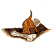 C1: Dirt Fade---Sisal(Isacord 40 #1055)&#13;&#10;C2: Dirt---Pine Bark(Isacord 40 #1170)&#13;&#10;C3: Bone---Muslin(Isacord 40 #1082)&#13;&#10;C4: Bone Shading---Meringue(Isacord 40 #1017)&#13;&#10;C5: Dirt Shading & Outlines---Mahogany(Isacord 40 #1215)&#