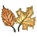 C1: Maple Leaf---Parchment(Isacord 40 #1066)&#13;&#10;C2: Maple Leaf Light Shading---Apricot(Isacord 40 #1238)&#13;&#10;C3: Maple Leaf Dark Shading---Golden Grain(Isacord 40 #1126)&#13;&#10;C4: Elm Leaf---Shrimp(Isacord 40 #1258)&#13;&#10;C5: Elm Leaf Lig