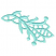 C1: Single Color Design---Silver Sage(Isacord 40 #1045)